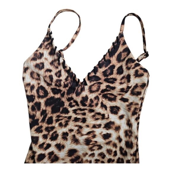 GOOD AMERICAN Whip Stitch Compression One-Piece Swimsuit - Size Small - Picture 5 of 9